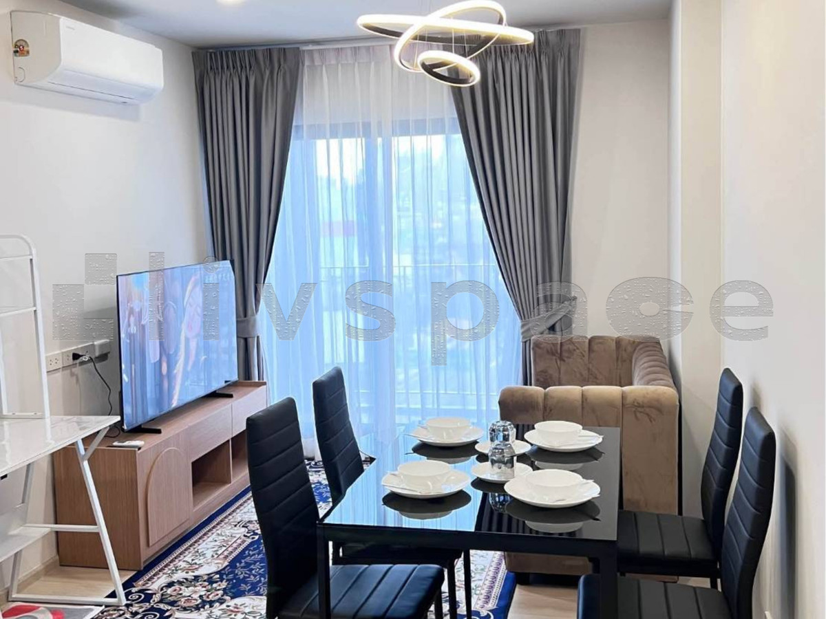 For RentCondoAri,Anusaowaree : ▚ LE169ツ For Rent: Aspire Vibha Victory 2 Bed 58 sq.m.! 💎 Spacious Corner Unit All New Appliances Shuttle Bus to BTS Price 32k!