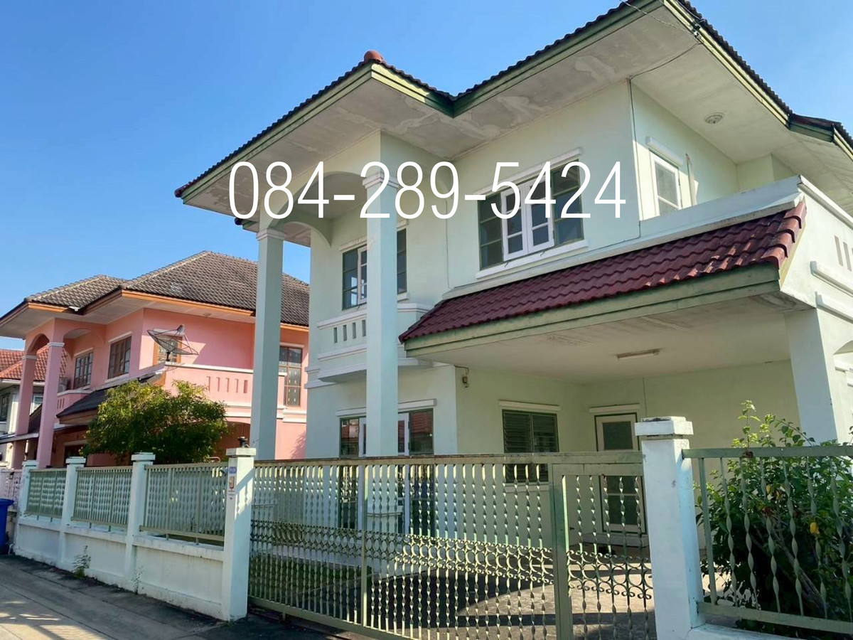 ขายบ้านนนทบุรี บางใหญ่ บางบัวทอง : ขายบ้านเดี่ยว หมู่บ้านลภาวัน โครงการ 9 (Laphawan Village 9) เนื้อที่ 60 ตารางวา 