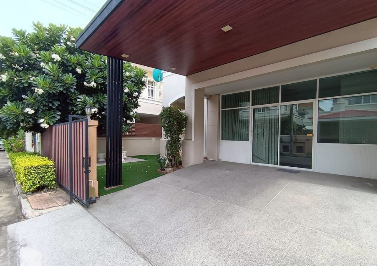 For RentHousePhutthamonthon, Salaya : Single house for rent, Image Place, Phutthamonthon Sai 4, near Mahidol University, just 5 minutes.