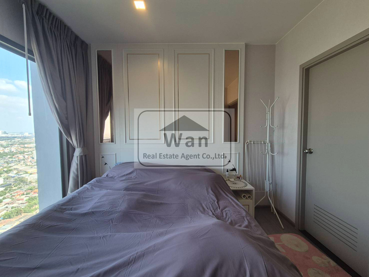 For RentCondoRattanathibet, Sanambinna : For rent: The politan aqua, 42nd floor, size 30 sq m, corner room, river view, beautifully decorated, ready to move in.