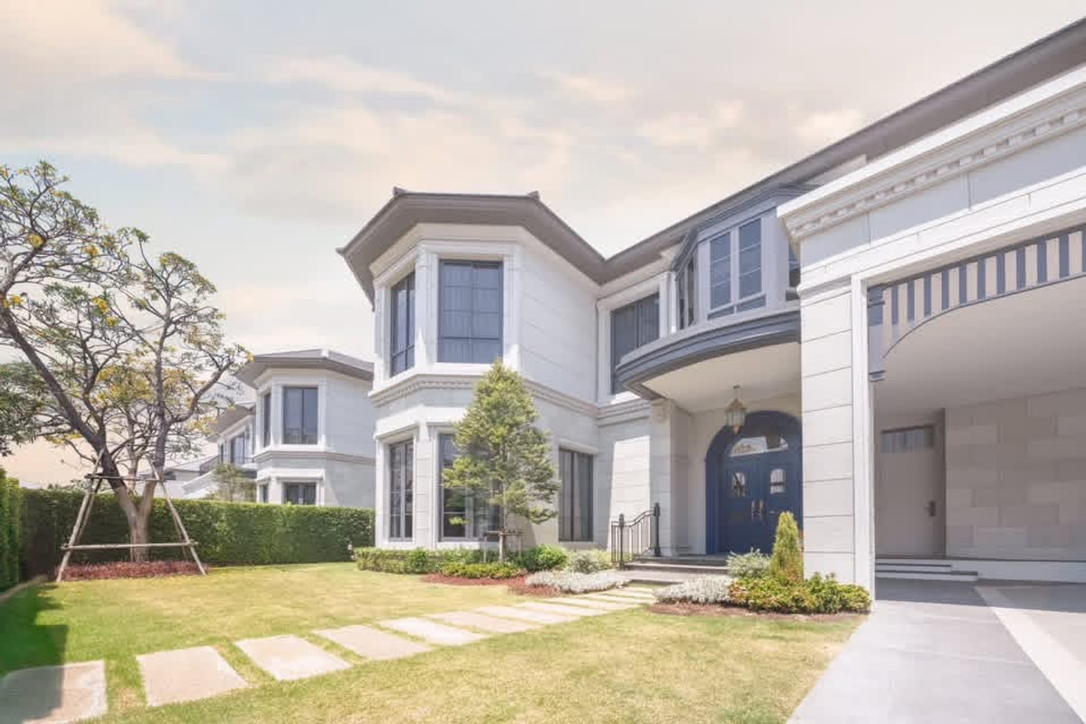 For SaleHousePattanakan, Srinakarin : Detached house, Narasiri Krungthep Kreetha / 4 Bedrooms (FOR SALE) BZD090