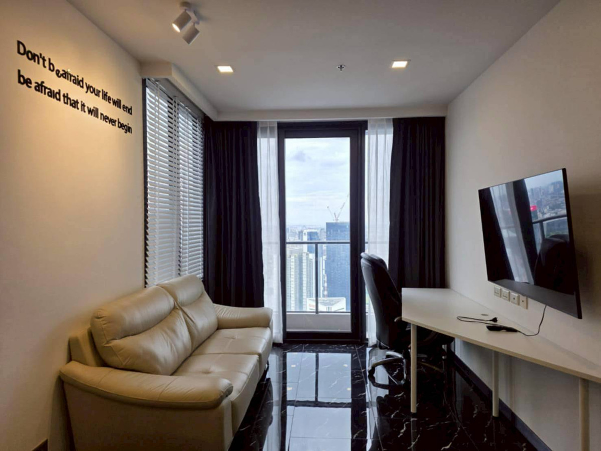 ให้เช่าคอนโดพระราม 9 เพชรบุรีตัดใหม่ RCA : For Rent Condo One 9 Five Asoke - Rama 9 Fully Furnished(S03-2204)