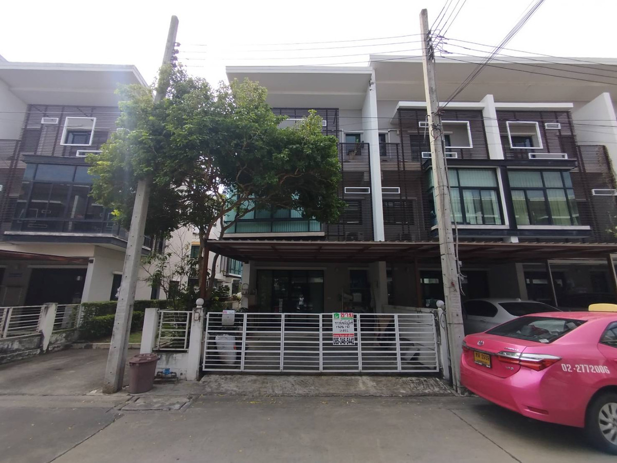 For SaleTownhomeBang Sue, Wong Sawang, Tao Pun : ขายทาวน์เฮ้าส์ 3 ชั้น หมู่บ้านทาวน์พลัสเอ็กซ์ ประชาชื่น 24 ตรว.