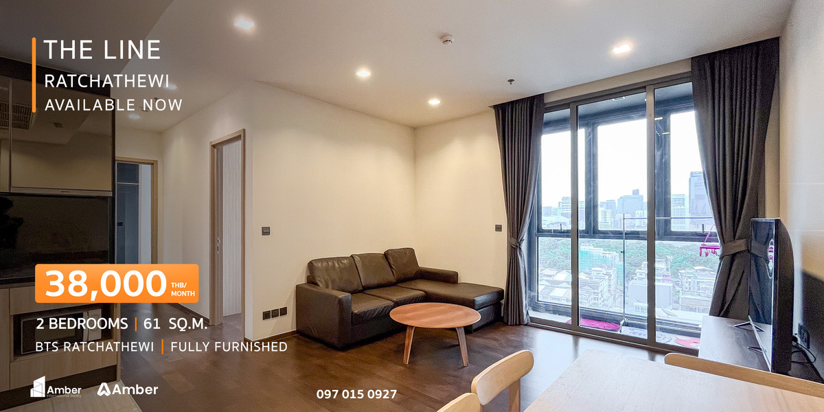 For RentCondoRatchathewi,Phayathai : Condo for rent The Line Ratchathewi Monthly 33,000 thb.