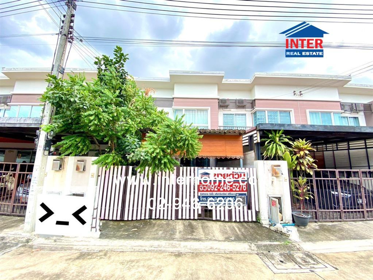 ขายทาวน์โฮม : ทาวน์เฮ้าส์ 2 ชั้น 21.8 ตร.ว. หมู่บ้านศุภาลัยวิลล์ รังสิต คลอง2 ใกล้โรงเรียนโชคชัยรังสิต ถนนรังสิต-นครนายยก ถนนเลียบคลองรังสิต ธัญบุรี ปทุมธานี