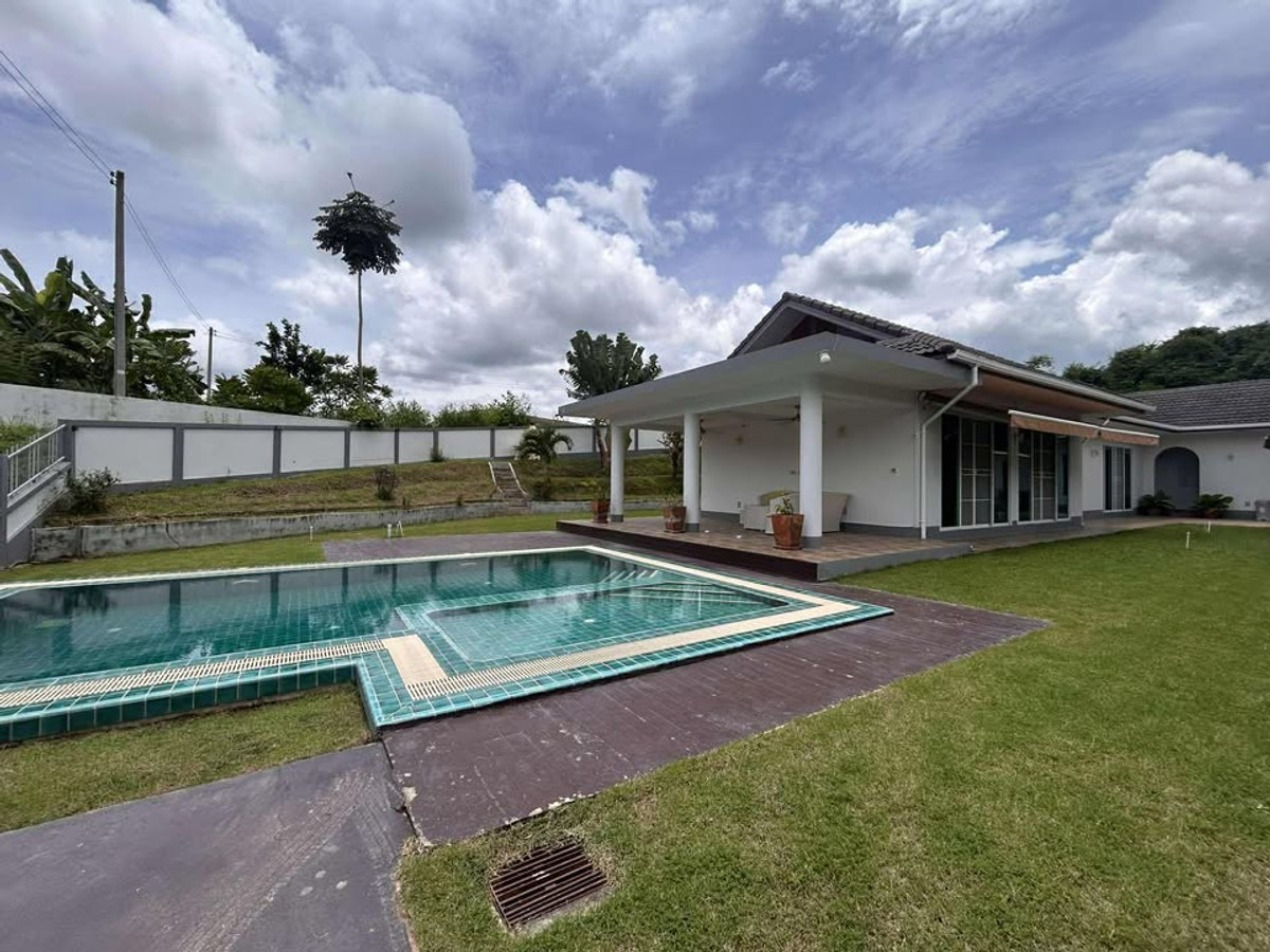 ขายบ้านเชียงราย : 🏡 ขาย / ให้เช่า บ้านพูลวิลล่า ท่าสาย เชียงราย ขนาดที่ดิน 195 ตรว.