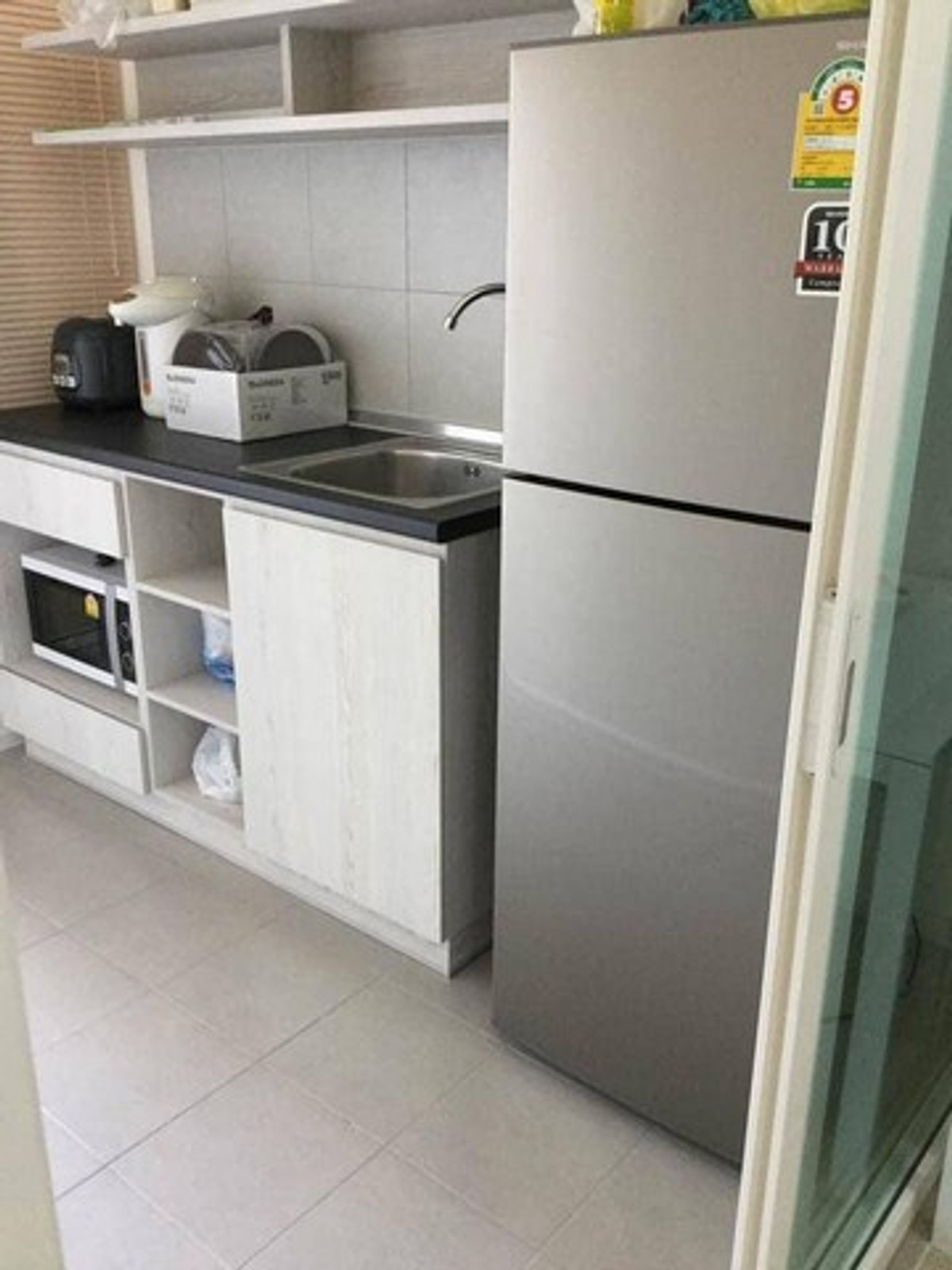 For RentCondoThaphra, Talat Phlu, Wutthakat : For rent: Aspire Sathorn-Thapra, 14th floor, size 30 sq m., fully furnished, next to BTS Talat Phlu.