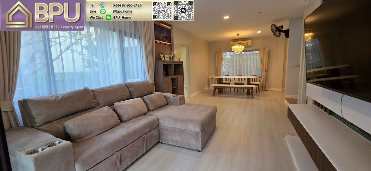 ให้เช่าบ้านบางนา แบริ่ง ลาซาล : ** ให้เช่าบ้านเดี่ยวแต่งสวย 4 ห้องนอน ** Centro บางนา กม.7 ติดเมกะบางนา