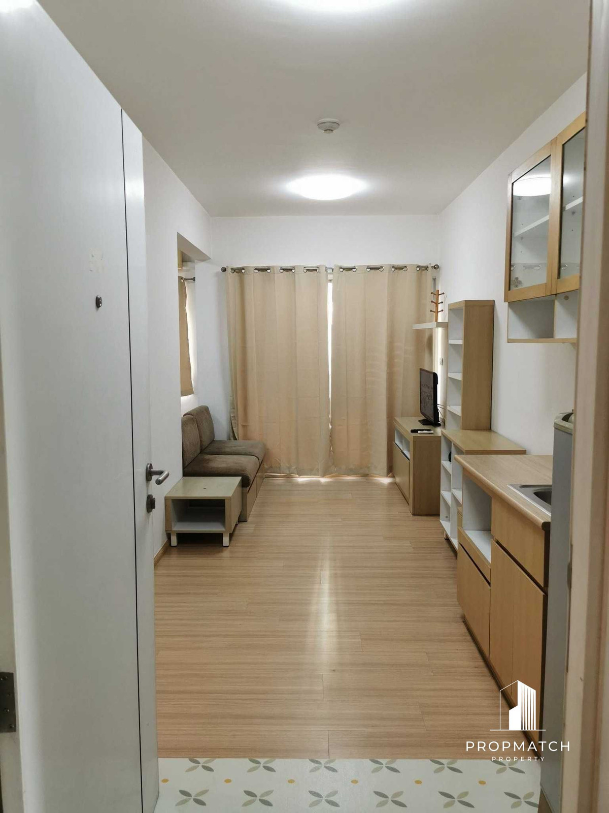 ให้เช่าคอนโดรัชดา ห้วยขวาง : ✨Flash Deal ✨A Space Play Ratchada - Sutthisarn( 1Bed 1Bath 32.47SQM.) แต่งครบพร้อมอยู่ !! เพียง  13,000บาทต่อเดือน Tel.0981315848 @propmatch