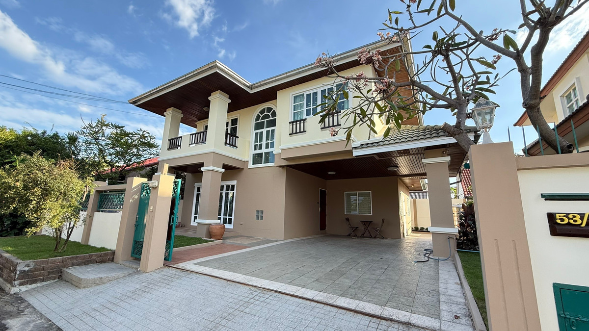 ขายบ้านแจ้งวัฒนะ เมืองทอง : บ้านเดี่ยวสองชั้น 6.8 ล้านบาท  ทำเลดี น้ำไม่ท่วมตัวบ้าน