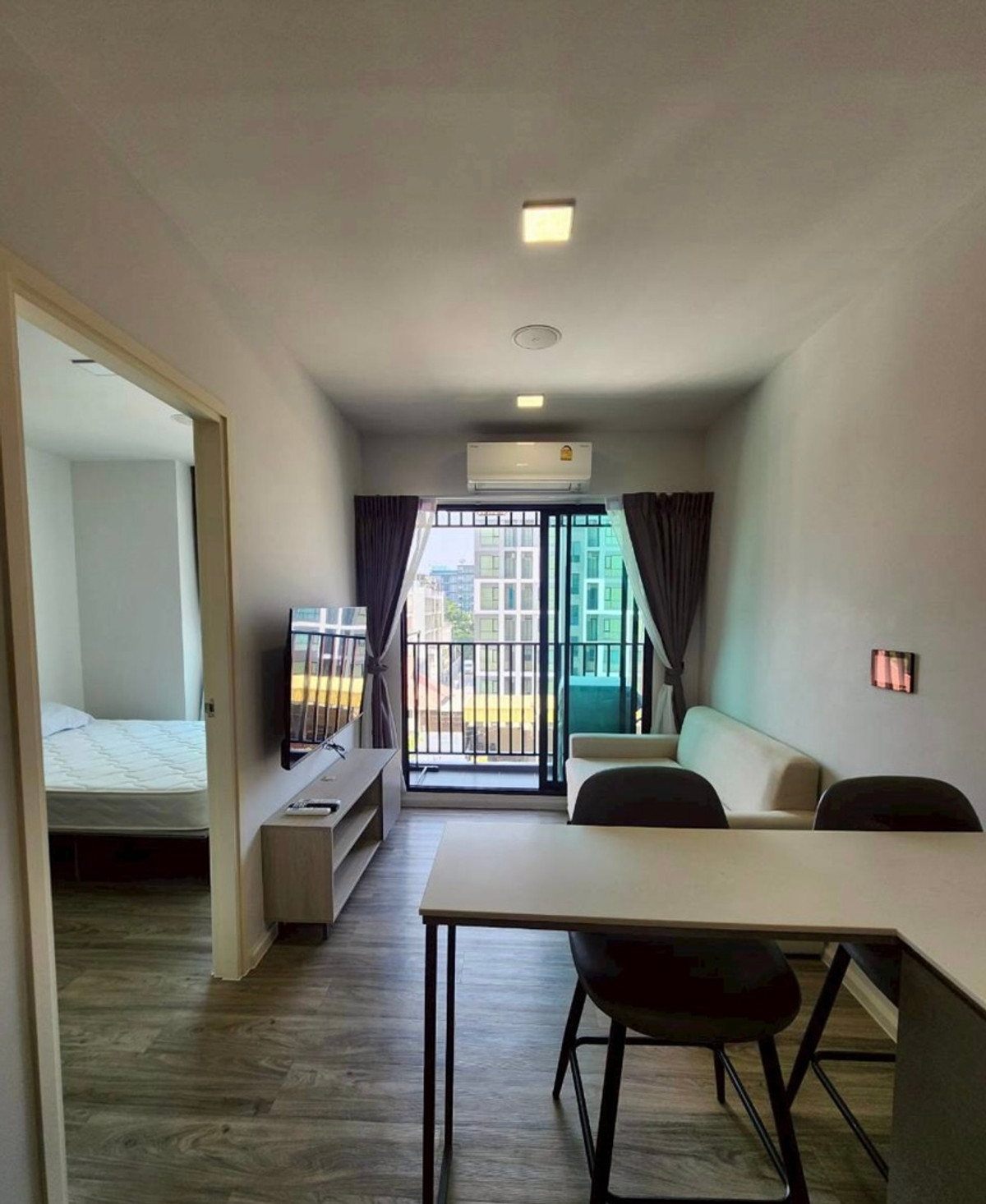For RentCondoPhutthamonthon, Salaya : Rent Cave Salaya, corner room, beautiful, cheap, ready to move in, near Mahidol University. If interested, contact Line @841qqlnr