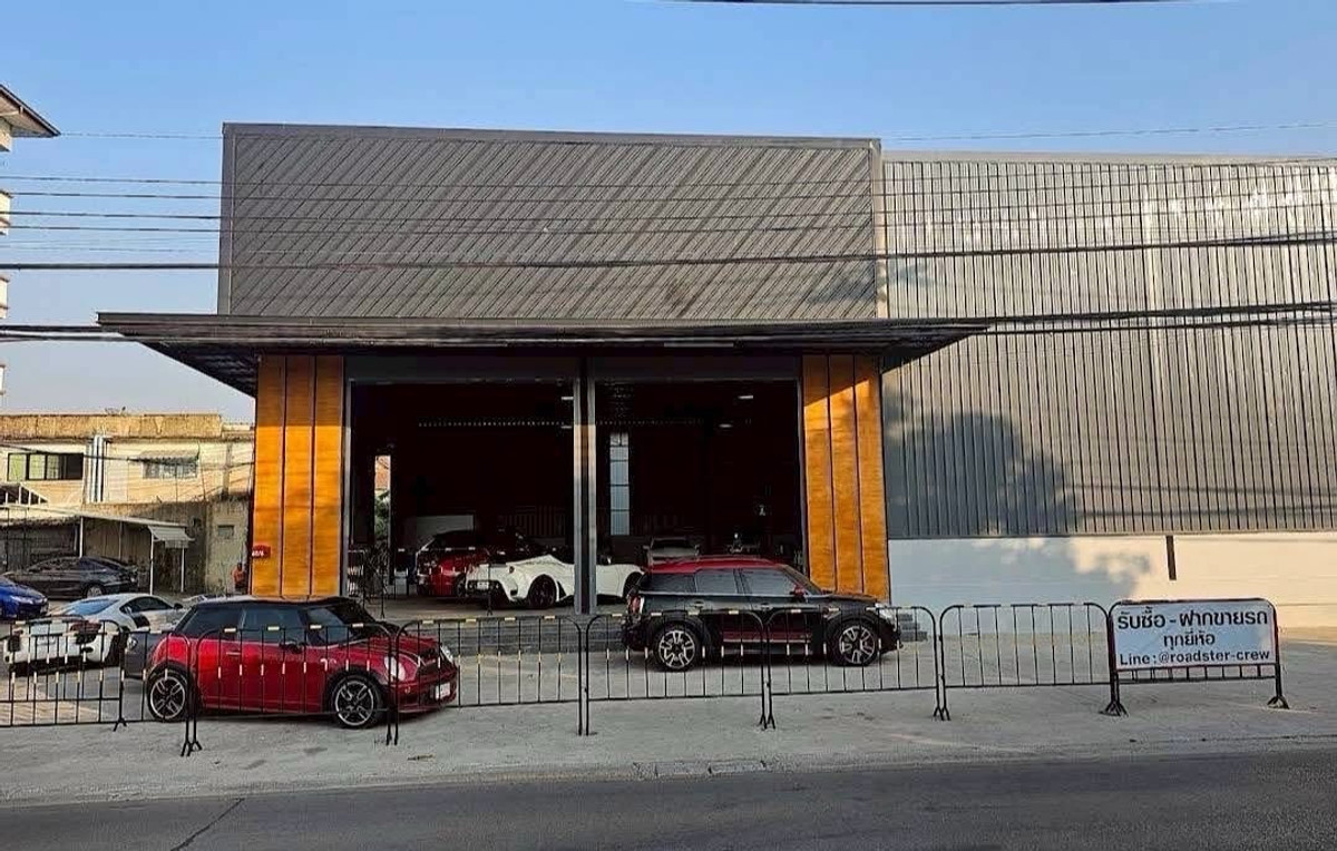 For RentWarehouseRama5, Ratchapruek, Bangkruai : Warehouse + office for rent, next to Ratchaphruek Road, Bang Kruai 🔹 226 sq m. | 630 sq m. | Width 27x22 m. | Parking for 10 cars+