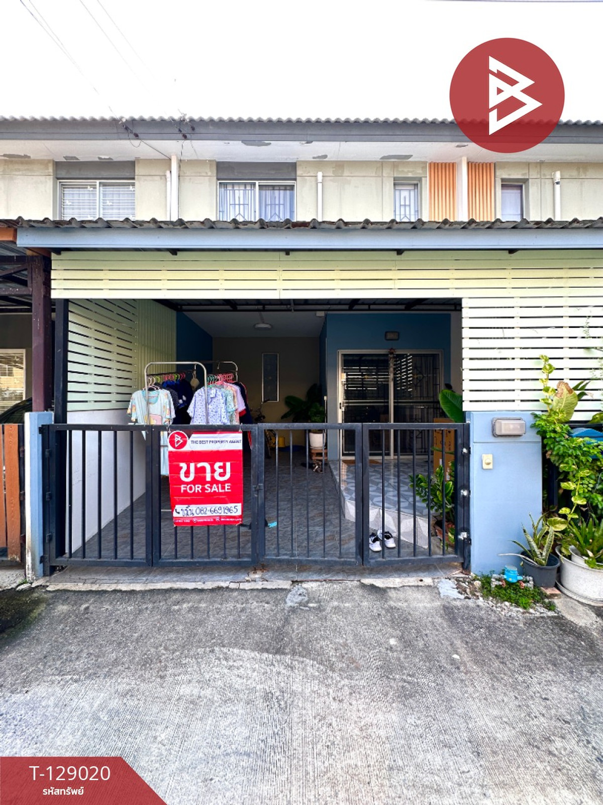 For SaleTownhomeLadkrabang, Suwannaphum Airport : Townhouse for sale Pruksa Village 105 Chalong Krung-Lat Krabang Bangkok