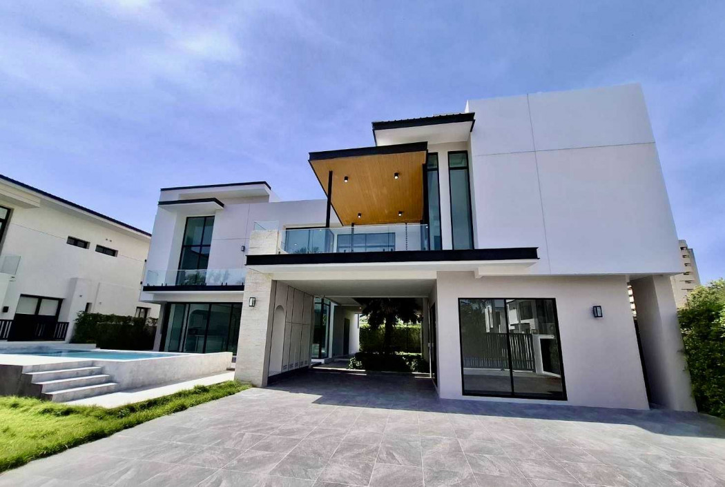 ขายบ้านเกษตรศาสตร์ รัชโยธิน : ขาย บ้านเดี่ยว เดอะ มาสเตอร์ เอกมัย-รามอินทรา 700 ตรม 1 งาน 82 ตรว ใกล้ BTS รามอินทรา กม.6