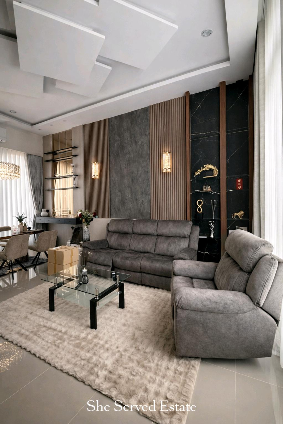 For RentChaengwatana, Muangthong : 🔸Baan Klang Muang THE EDITION Prachachuen-Ngamwongwan🔸Land 60 sq m. • Usable area 160 sq m.• 2 bedrooms, 3 bathrooms • Parking for 2 cars