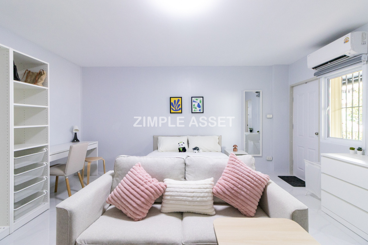 ให้เช่าโชคชัย4 ลาดพร้าว71 : Line ID: @zimple_asset  ที่พักรีโนเวทใหม่ พร้อมเฟอร์ฯใหม่ทุกห้อง ในซ.ลาดพร้าว64 ห้องสวย สะอาด ปลอดภัย เดินทางสะดวก ใกล้รถไฟฟ้าสถานี โชคชัย4 และสามารถทะลุออกถนนสุทธิสารได้