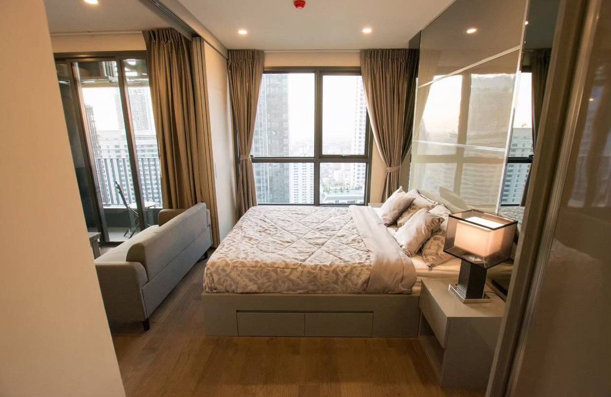 ให้เช่าคอนโดราชเทวี พญาไท : 🏢 ให้เช่า IDEO Q Siam Ratchathewi 29.7 ตร.ม.  ชั้น 28