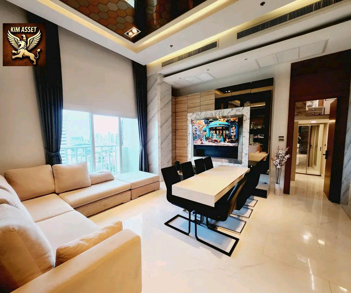 For RentCondoSukhumvit, Asoke, Thonglor : 💎PENTHOUSES DUPLEX💎LUXURY 205 sq m.💎4BED3+1Maid 26th floor rent 120,000 baht / month KIM คิม 𝗟𝗜𝗡𝗘:𝗺𝗶𝗿𝗮𝗴𝗲𝗿𝗶𝗰𝗵𝗰𝗼𝗻𝗱𝗼 Tel: 𝟬𝟲𝟲-𝟬𝟮𝟬-𝟴𝟬𝟭𝟯, 0842914701 