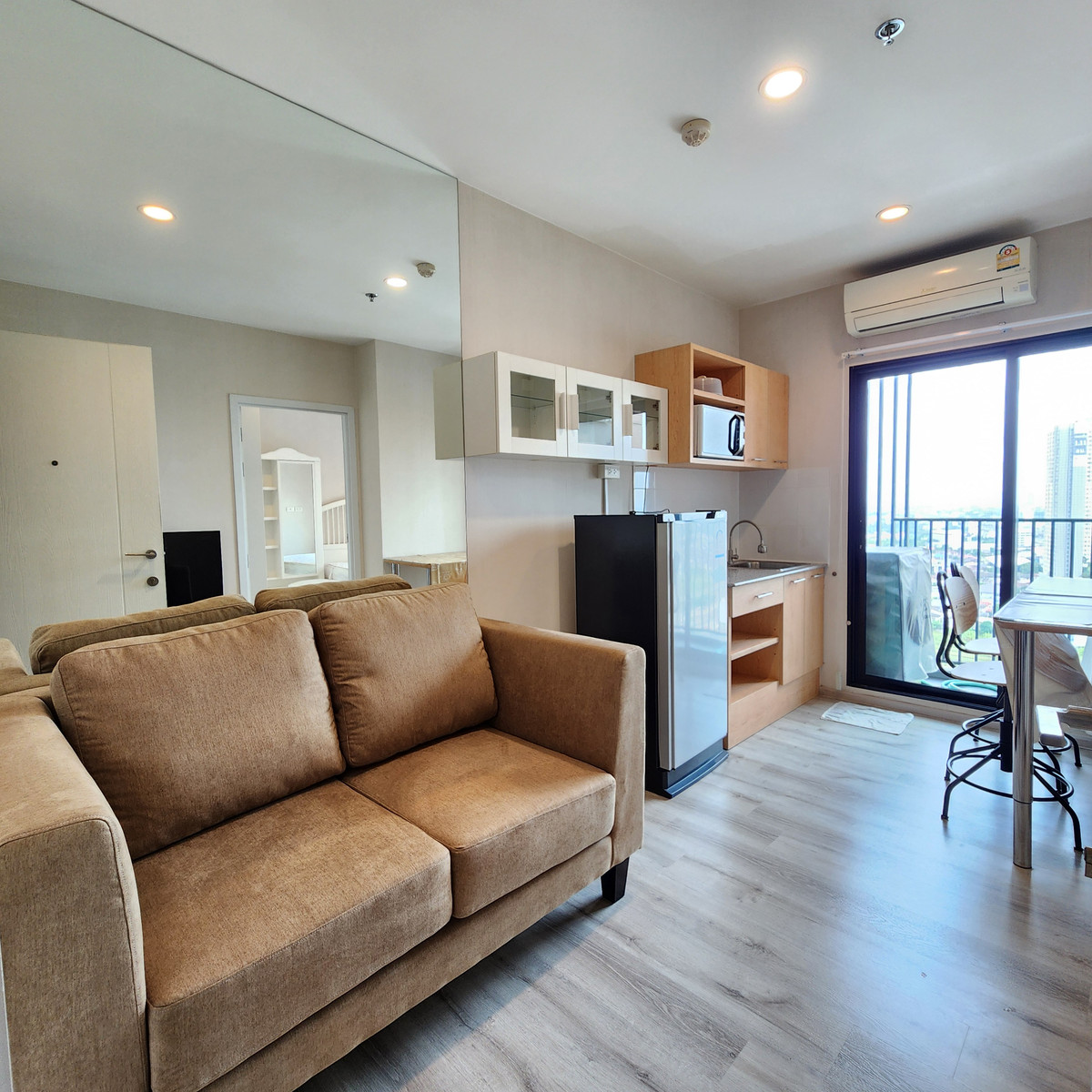 For RentCondoNonthaburi, Bang Yai, Bangbuathong : Plum Condo Central Station, next to Central Westgate and MRT Bang Yai, ready to move in immediately