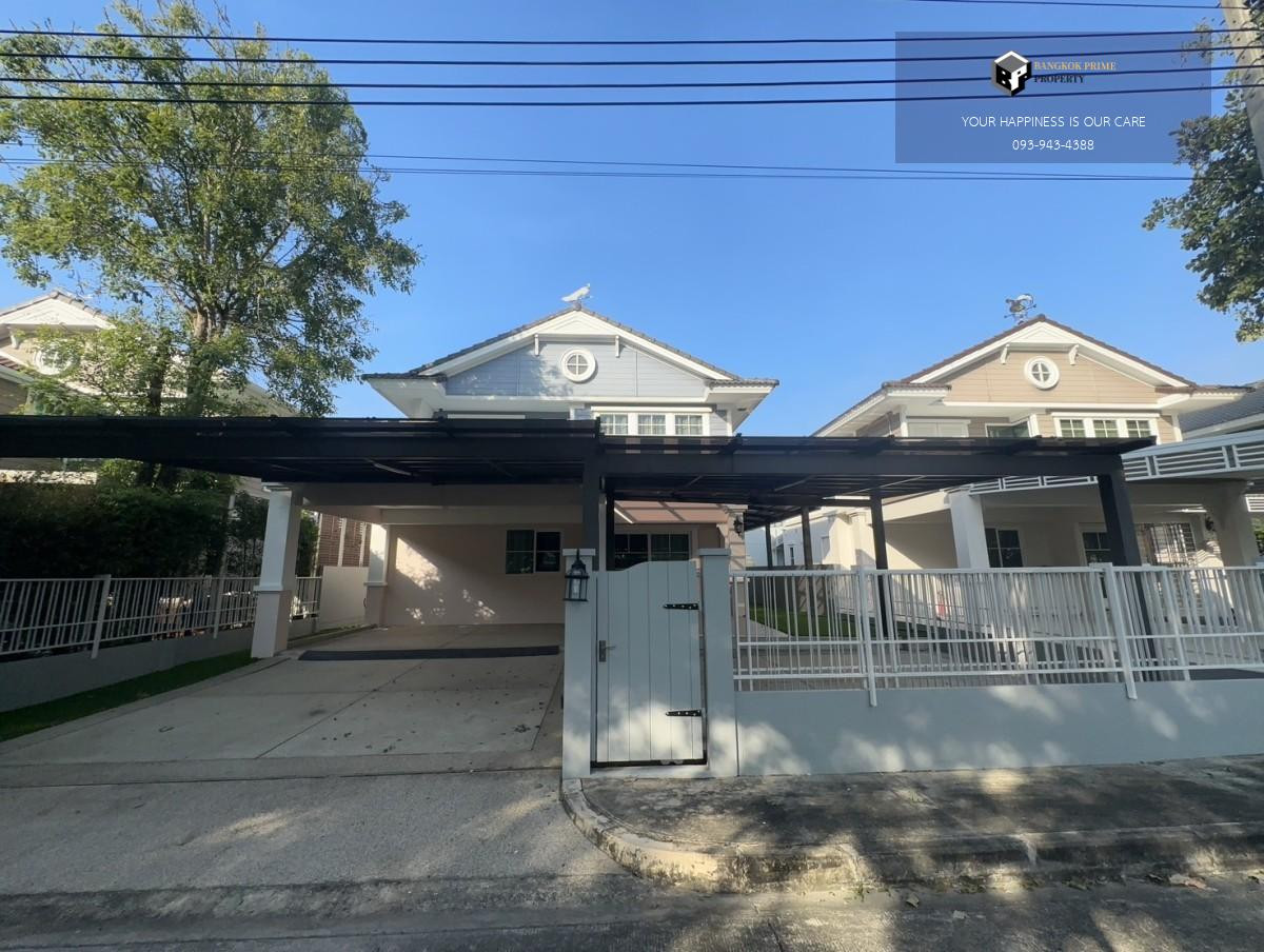 ให้เช่าบ้านบางนา แบริ่ง ลาซาล : Chaiyaphruek Bangna Km.7 | บ้านเดี่ยว หน้าสวน Detached House, Garden-Facing 独栋住宅｜正对花园 #2025121513459