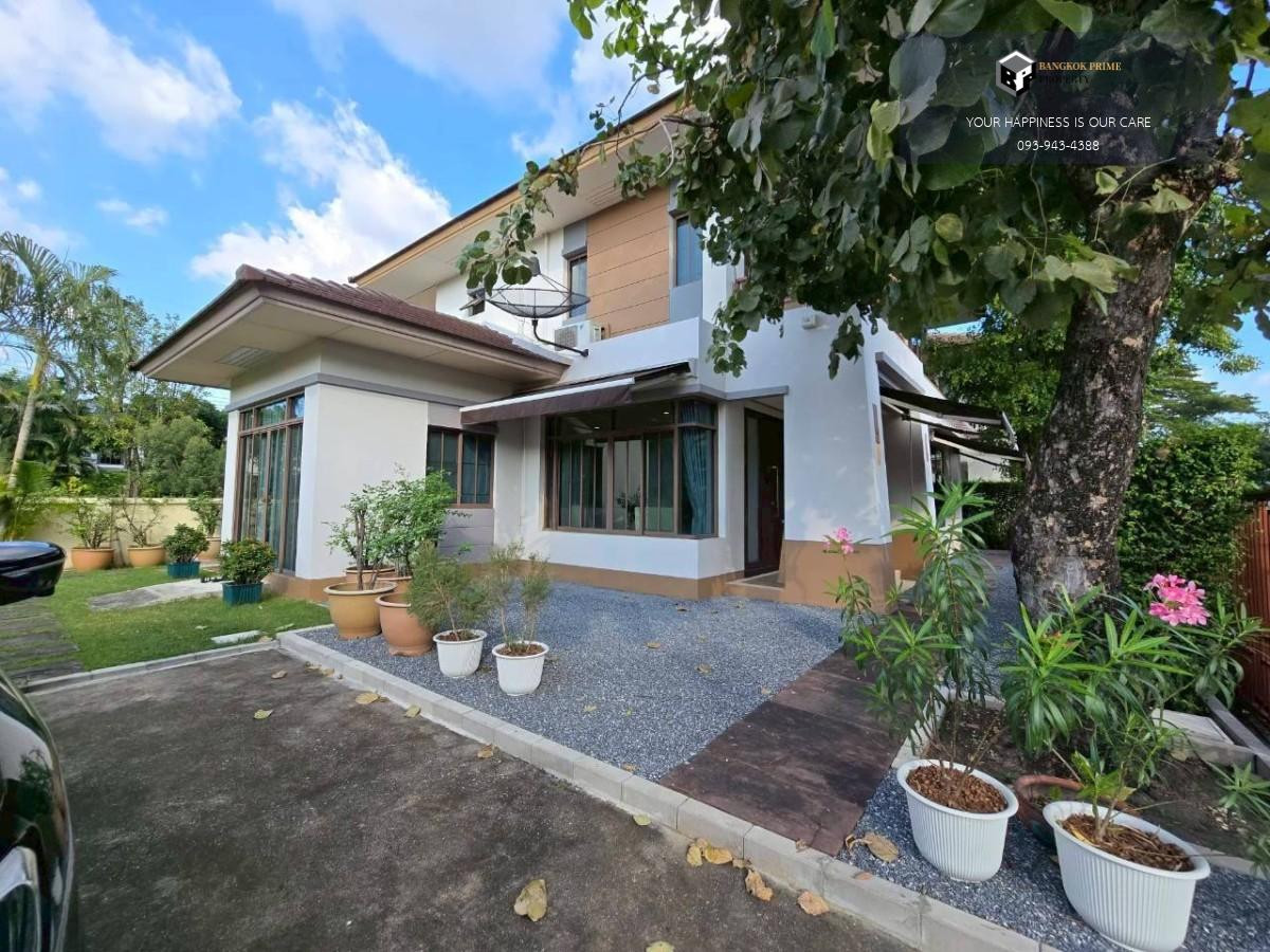 For RentHouseBangna, Bearing, Lasalle : Setthasiri Bangna-Wongwaen | Single house, ready to move in, lots of space. Soi Ratchawinit Bang Kaeo #2025121313446