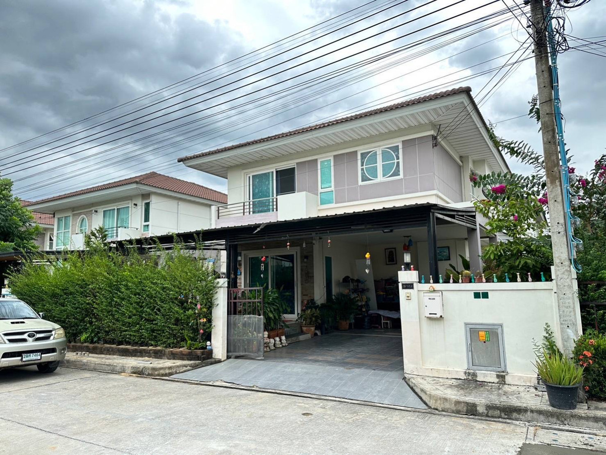 ขายบ้านลาดกระบัง สุวรรณภูมิ : ขายบ้านเดี่ยว 67 ตารางวา หมู่บ้านศุภาลัย การ์เด้นวิวล์ สุวรรณภูมิ 4 นอน 3 น้ำ