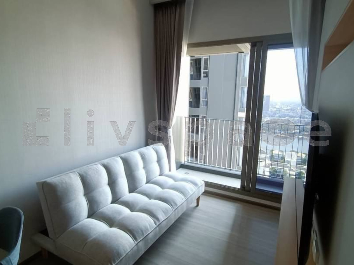 For RentCondoSathorn, Narathiwat : ▚ LE183ツ For Rent: Rhythm Charoenkrung Pavillion 1 Bed 35 sq.m.! 💎 Luxury Riverside Condo High Floor Rare Unit Best Price Only 28,000 THB!
