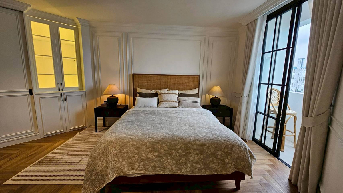 For RentCondoSukhumvit, Asoke, Thonglor : 🔥🔥Ready to rent Jan 15 2026~🔥🔥 Beautifully decorated, 3 bedrooms / high floor DS TOWER 2