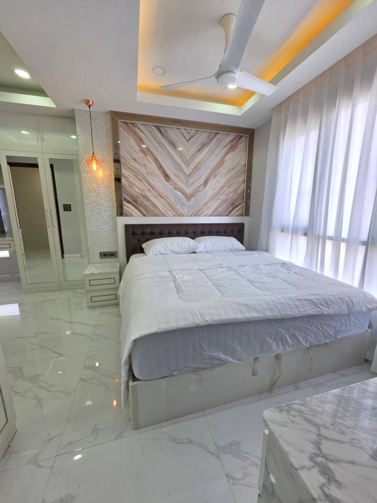 For RentCondoRama3 (Riverside),Satupadit : Renovate a new room  City view and Chao Phraya River view. Watching the fireworks in New Year is very beautiful, close to Central Rama 3, only 450 meters.