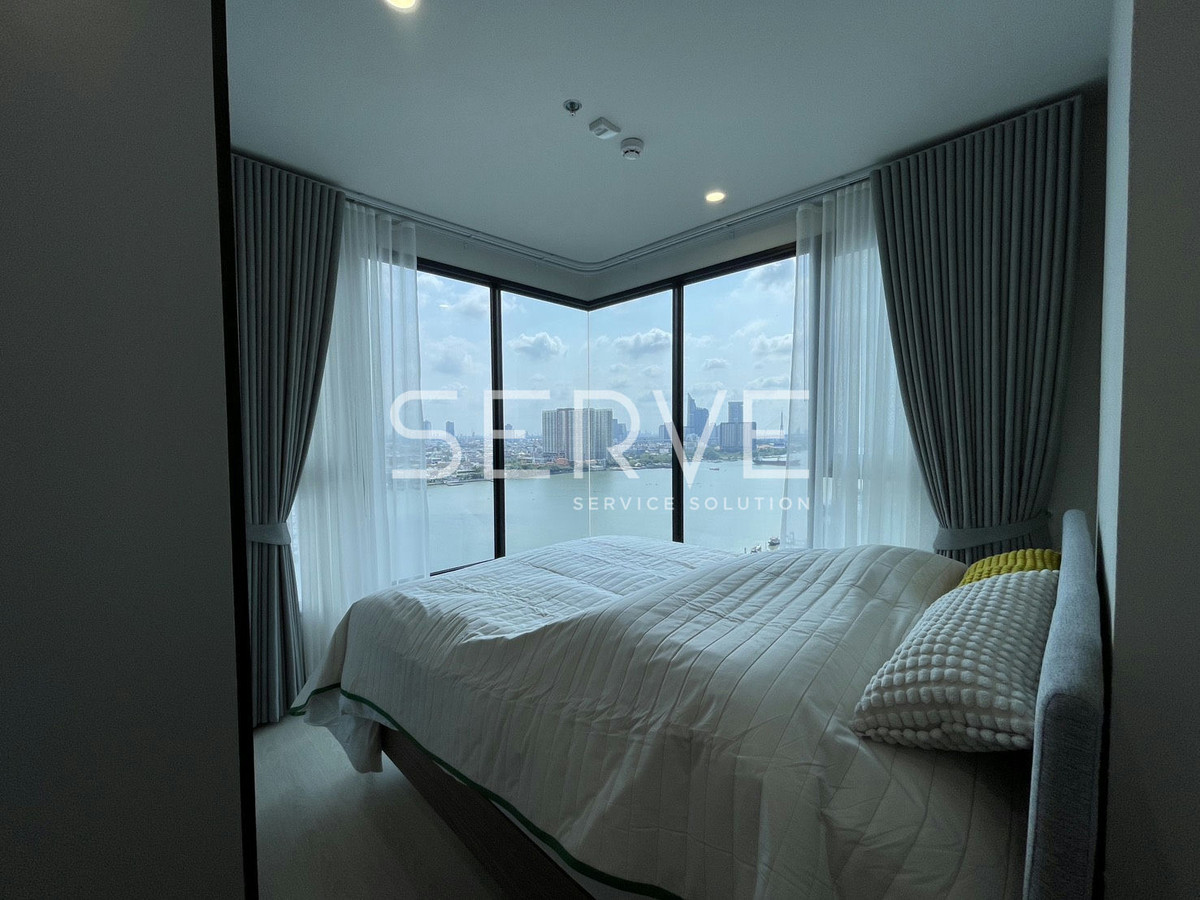 For RentCondoRathburana, Suksawat : 2 Beds New Room  & New Condo Riverview Close to Rama 3 and Sathorn area,  Terminal 21 @ Nue Riverest Ratburana