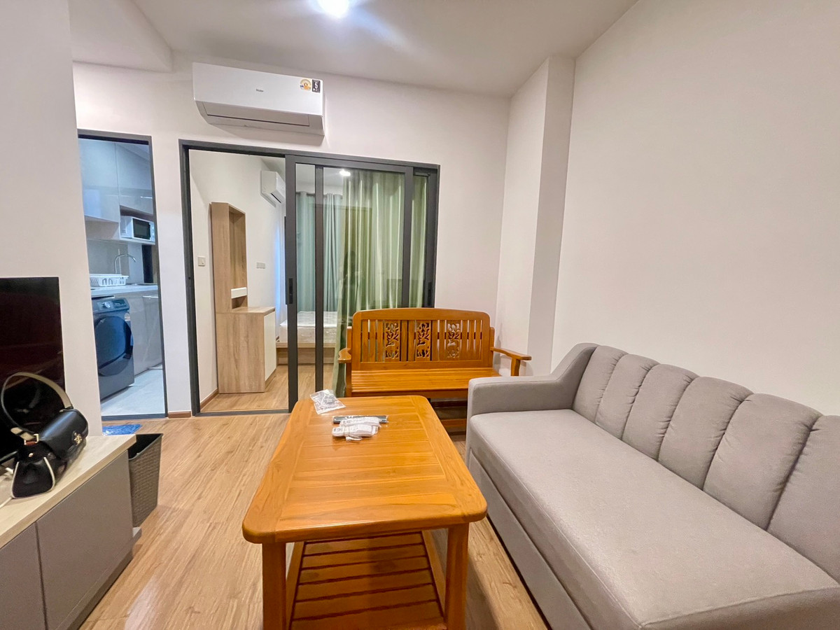 ให้เช่าคอนโดรามคำแหง หัวหมาก : ปล่อยเช่า เดอะ ลิฟวิ่น รามคำแหง  ห้องใหม่เอี่ยม   วิวโล่ง ห้องสวย ไม่อึดอัด