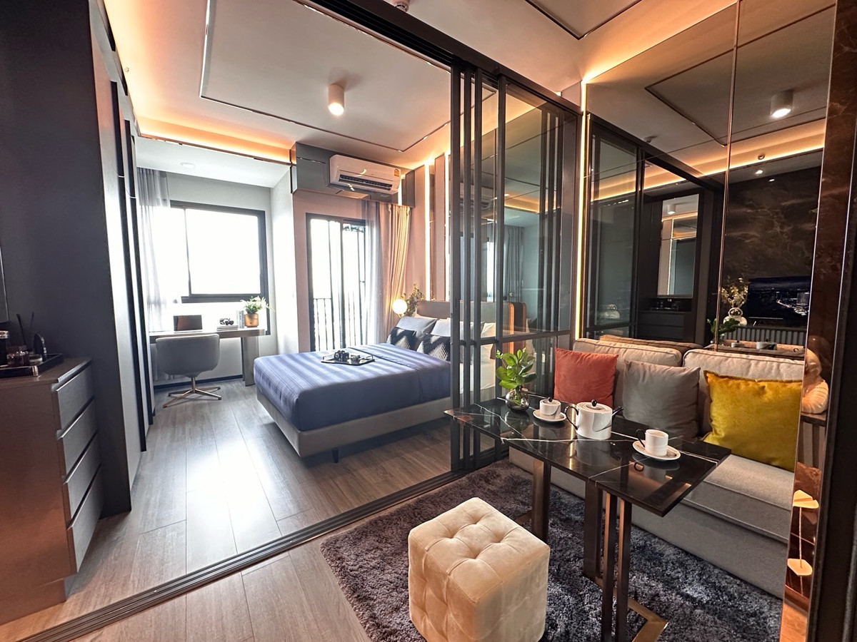 For SaleCondoKhlongtoei, Kluaynamthai : 📍📍End of year promotion, Studio 30 sqm., ceiling height 2.7, price cut!!! Price 3.59 mb!!!  Fully furnished and ready to move in 🔥🔥