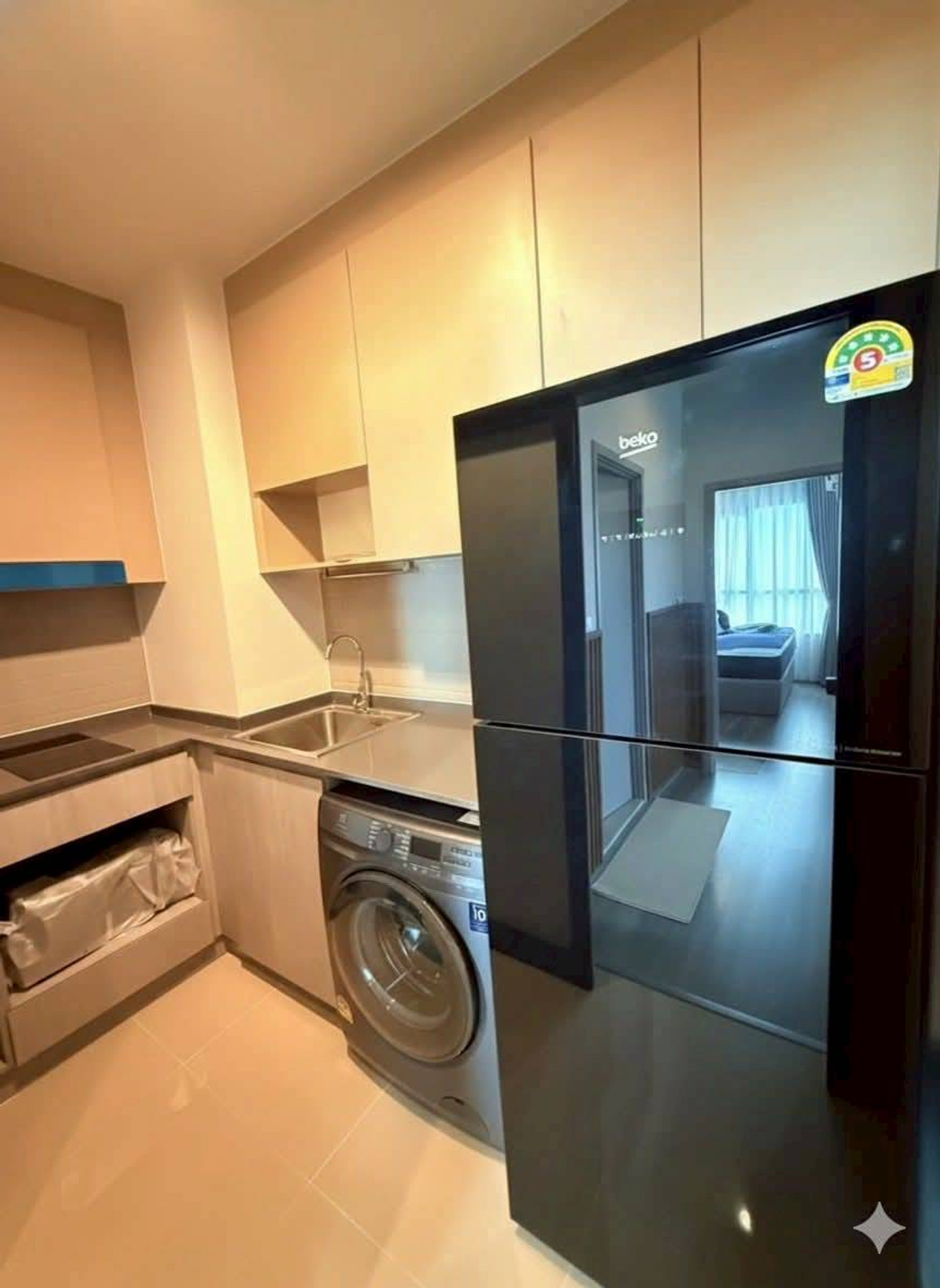 ให้เช่าคอนโดเสรีไทย-นิด้า : ✅ IDRL121 ✅ Line : @p2nproperty