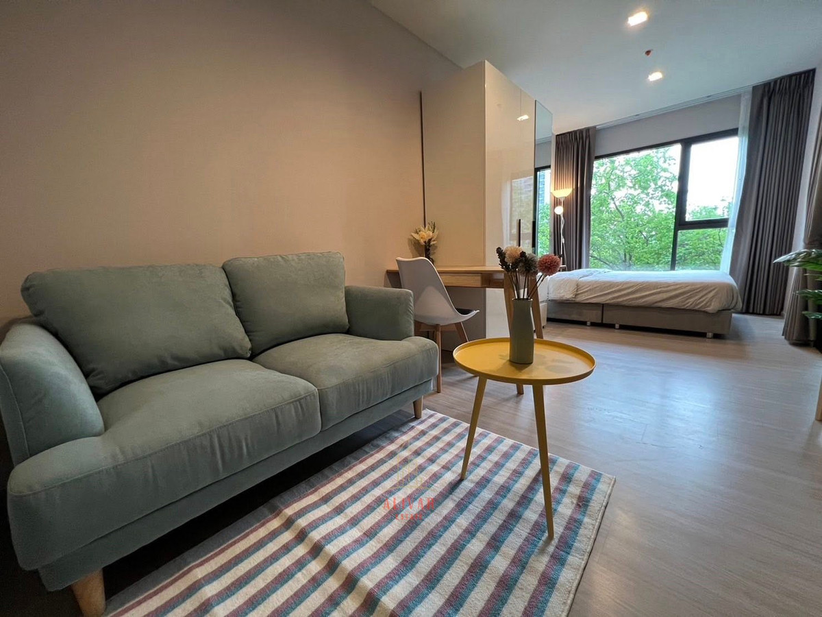 For RentCondoRama9, Petchburi, RCA : RC123425 Condo fully furnished for rent at Life Asoke Hype near MRT Rama 9 only 300 m.