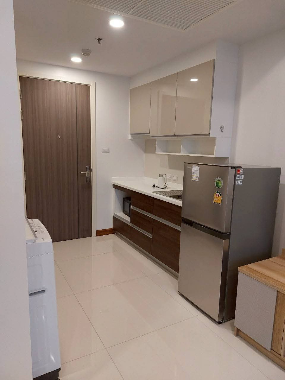 ให้เช่าคอนโดวงเวียนใหญ่ เจริญนคร : New Room 🪾 Supalai Premier Charoennakhon 1bed 34.5 Sqm Fullyfurnish , Welcome Foreign 16,500-