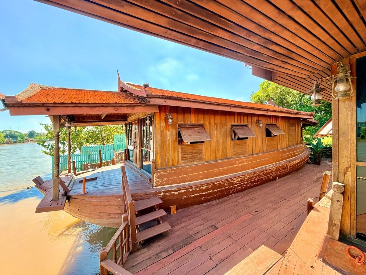 ให้เช่าบ้านอยุธยา : ให้เช่า บ้านทรงไทยริมแม่น้ำเจ้าพระยา อ.เมือง อยุธยา