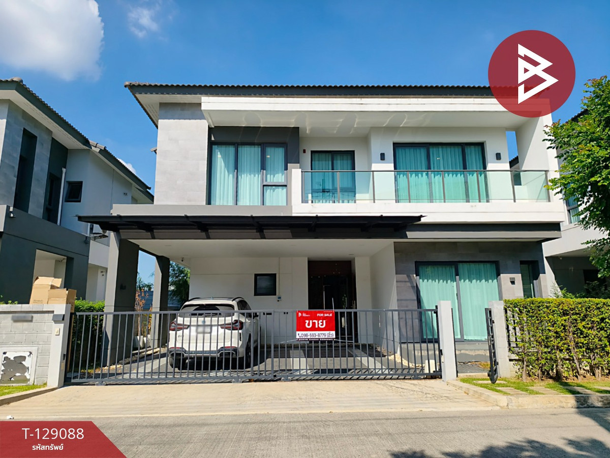 For SaleHouseSamut Prakan,Samrong : Single house for sale The City Bangna Village (The City Bangna), Bang Phli, Samut Prakan