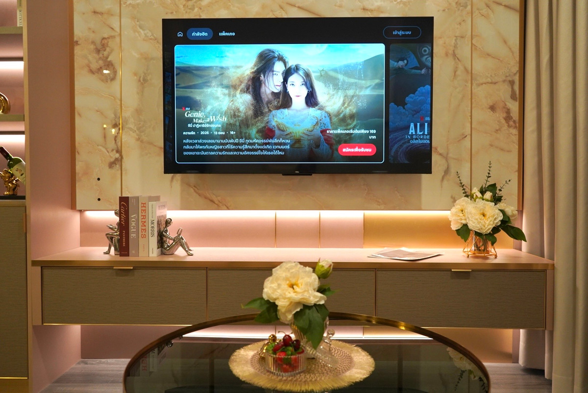 For RentCondoSeri Thai, Ramkhamhaeng Nida : For rent: IDEO Ramkhamhaeng–Lam Sali Station (35 sq m.), 2 bedrooms, 2 bathrooms, near Lam Sali intersection, ready to move in.