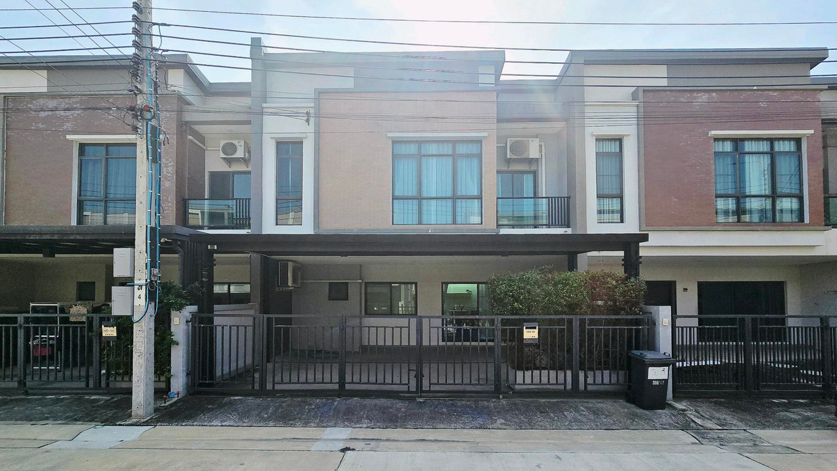 ทาวน์โฮมบางแค เพชรเกษม : Verve เพชรเกษม81 โครงการ 2 จากแบรนด์ Sc Asset 