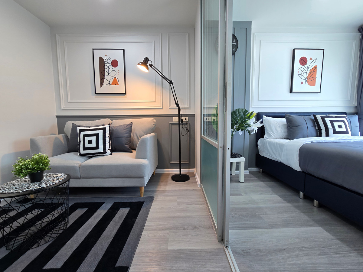 For SaleCondoSamut Prakan,Samrong : SF134 for sale Lumpini Mix Theparak-Srinakarin, beautiful room ♾️ ready to move in ⏫ very cheap price