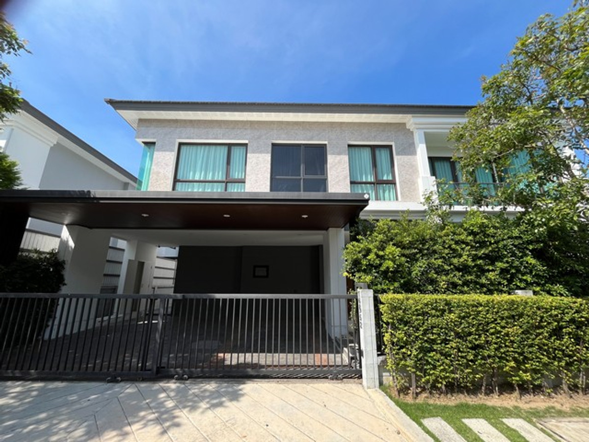 For SaleHouseNonthaburi, Bang Yai, Bangbuathong : House for sale, The City, Maha Jesada Bodin Bridge, land 78 sq m, modern, corner unit.