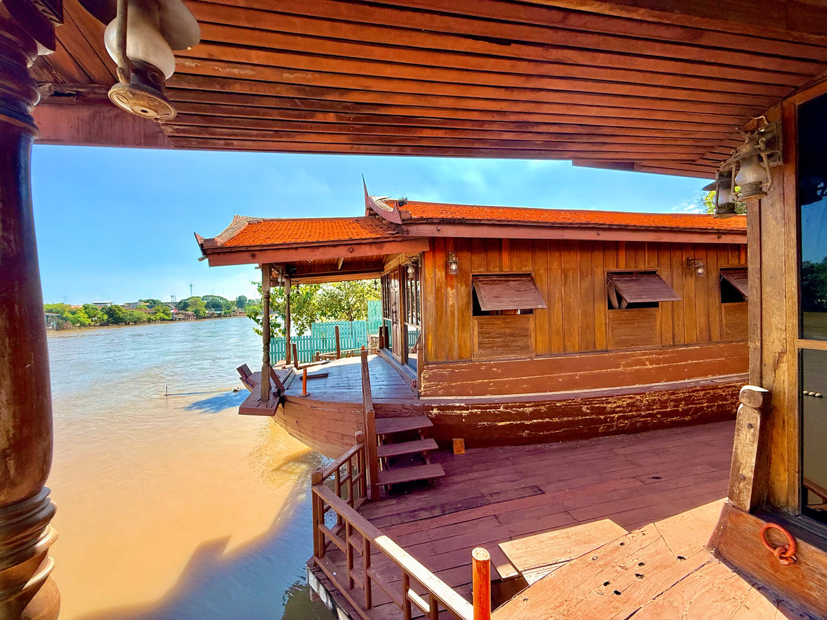 ให้เช่าบ้านอยุธยา : ให้เช่า บ้านทรงไทยริมแม่น้ำเจ้าพระยา อ.เมือง อยุธยา