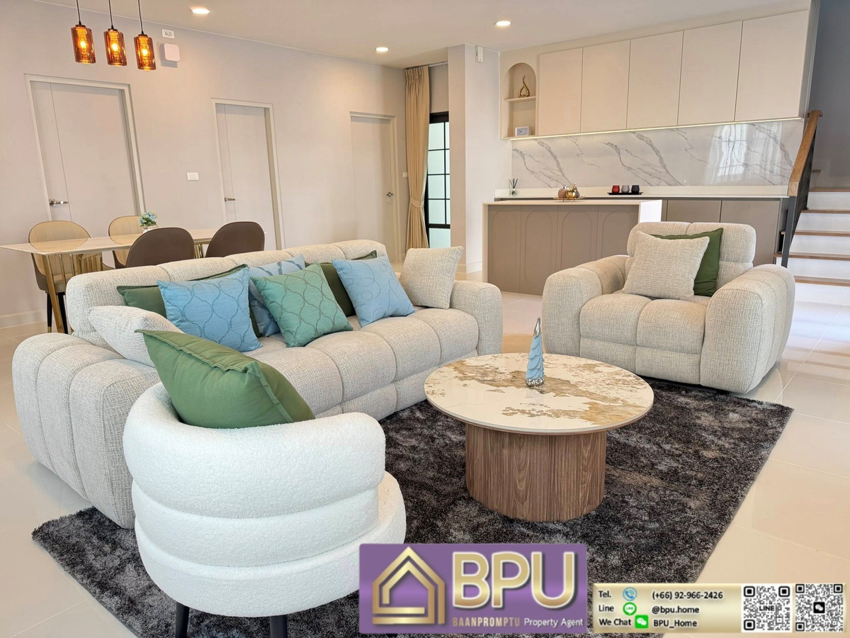 For RentHouseBangna, Bearing, Lasalle : **Pet Friendly 3 Bedrooms Single House for Rent ** Centro Bangna Near Mega Bangna (New Project Phase 2)