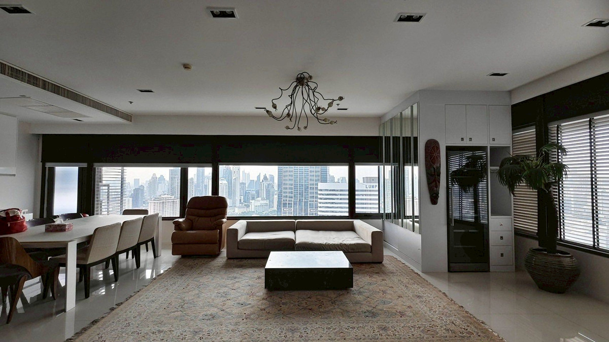 For RentCondoWitthayu, Chidlom, Langsuan, Ploenchit : LTH13999 – Condo for Rent | Amanta Lumpini | 138.52 sqm | 2 Beds 2 Baths | Near MRT Khlong Toei | 85K/Month | Condo for rent Amanta Lumpini