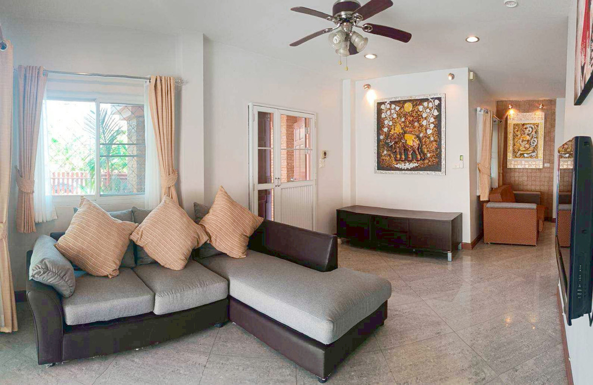 ให้เช่าบ้านเชียงใหม่ : บ้านในโครงการ ให้เช่าเดือนละ 35,000 บาท ใกล้โรงเรียนนานาชาติเมริทตันบริติช No.9H992