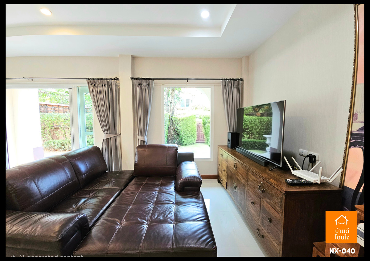 ขายบ้านนวมินทร์ รามอินทรา : ขายหมู่บ้านลัดดารมย์ วัชรพล-รัตนโกสินทร์ ขนาด 81.3 ตร.ว. พร้อมอยู่ 