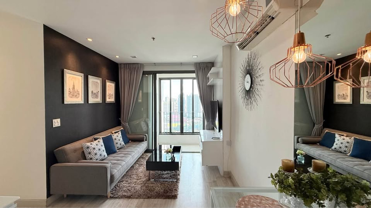 ให้เช่าคอนโดพระราม 9 เพชรบุรีตัดใหม่ RCA : เช่า รหัส PR785 คอนโด Ideo Mobi พระราม 9