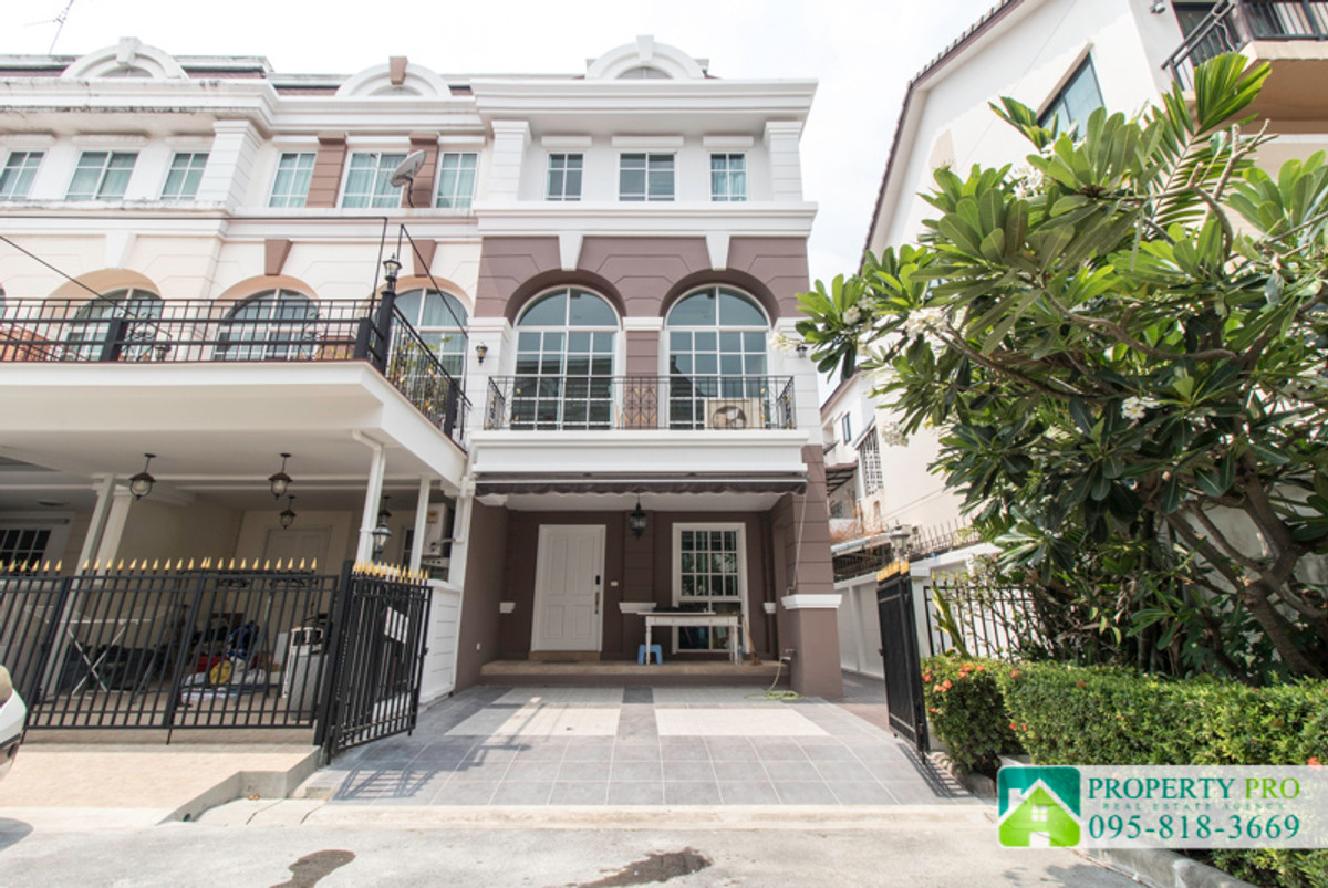 ขายทาวน์โฮมรามคำแหง หัวหมาก : ขาย บ้าน ทาวน์เฮ้าส์ 3 ชั้น บ้าน Plus City Park พระราม 9 หัวหมาก แบบ 3 ห้องนอน 30 ตรว 170 ตรม บ้านรีโนเวทใหม่ หลังริม พร้อมเฟอร์นิเจอร์และเครื่องใช้ไฟฟ้า ใกล้ ราชมังคลากีฬาสถาน รามคำแหง ลาดพร้าว ศรีนครินทร์ พัฒนาการ บางกะปิ กรุงเทพกรีฑา :SL23S-005 