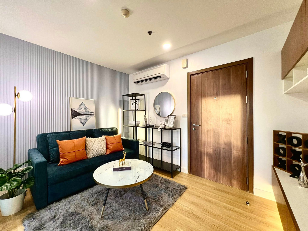 ขายคอนโดอ่อนนุช อุดมสุข : ขาย !!! คอนโดแต่งครบ พร้อมอยู่ : The Base Sukhumvit 77 :  ใกล้ BTS อ่อนนุช