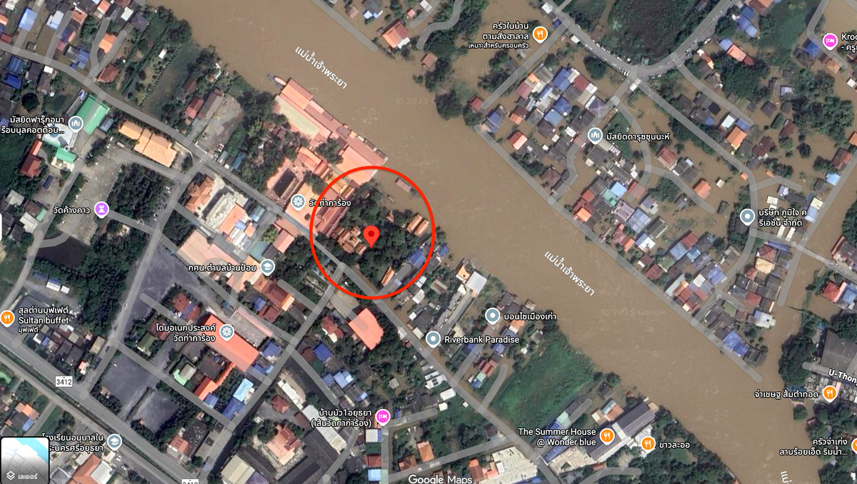 ให้เช่าบ้านอยุธยา : ให้เช่า บ้านทรงไทยริมแม่น้ำเจ้าพระยา อ.เมือง อยุธยา